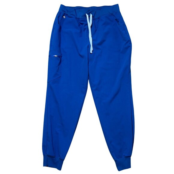 Figs Women's XL Zamora Jogger Scrub Pants Blue - Picture 1 of 10